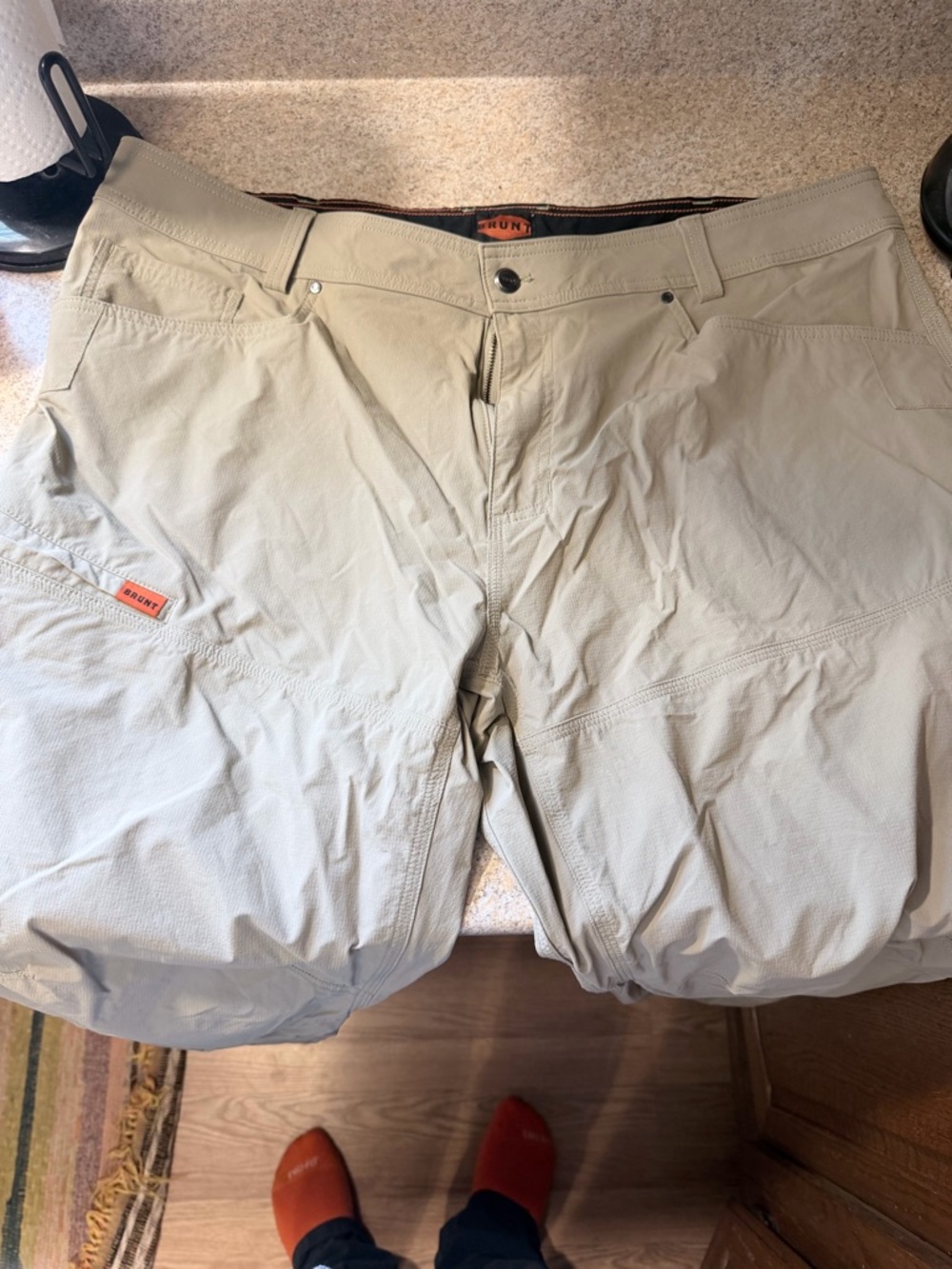 BRUNT Men's Tan Chino Pants